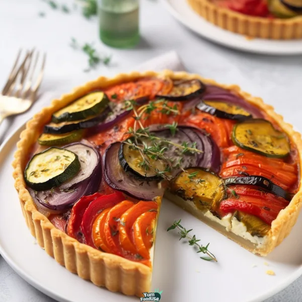 Easy Ratatouille Tart