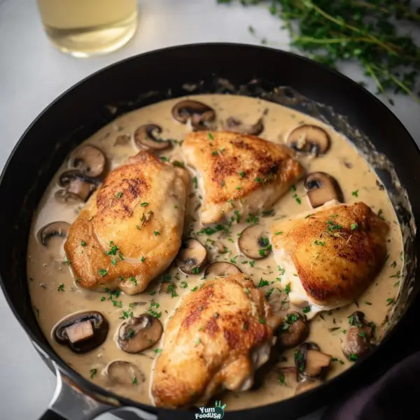 Chicken Fricassee (Fricassée de Poulet à l’Ancienne)