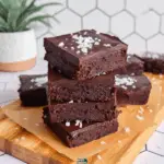 No-Bake Vegan Brownies