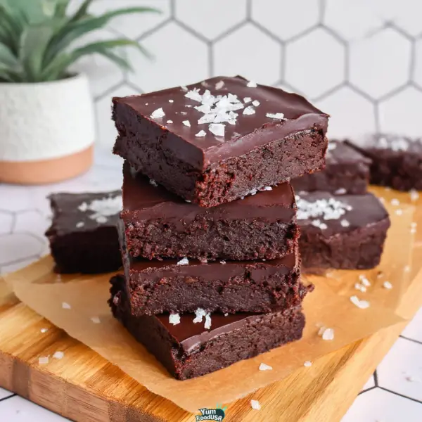 No-Bake Vegan Brownies