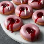 Vampire Bite Doughnuts