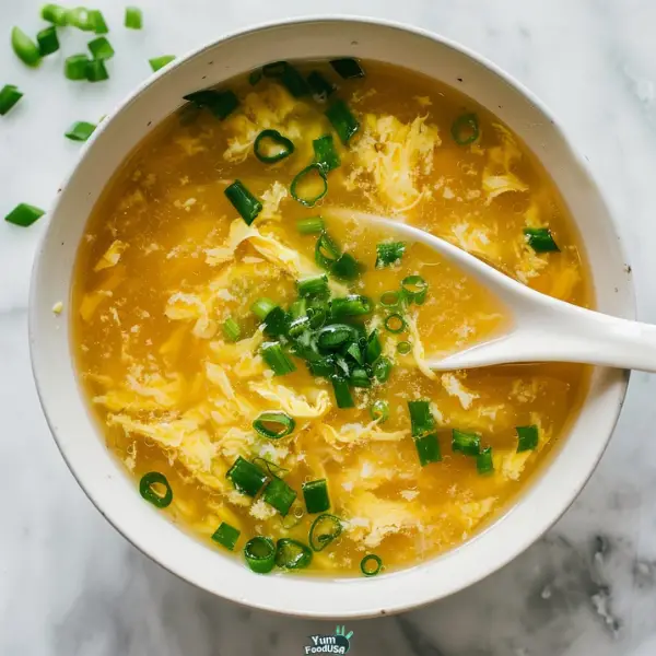 Classic Homemade Egg Drop Soup