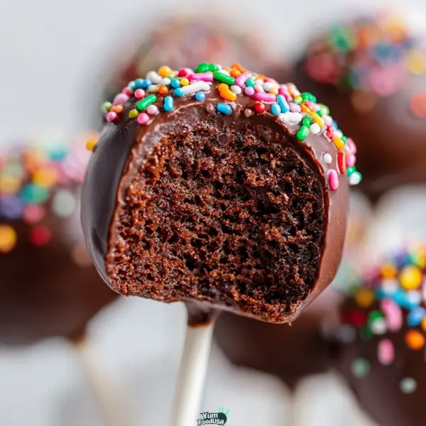Guilt-Free Chocolate Protein Cake Pops