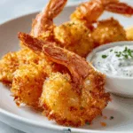 Crispy Panko Fried Shrimp with Tartar Sauce