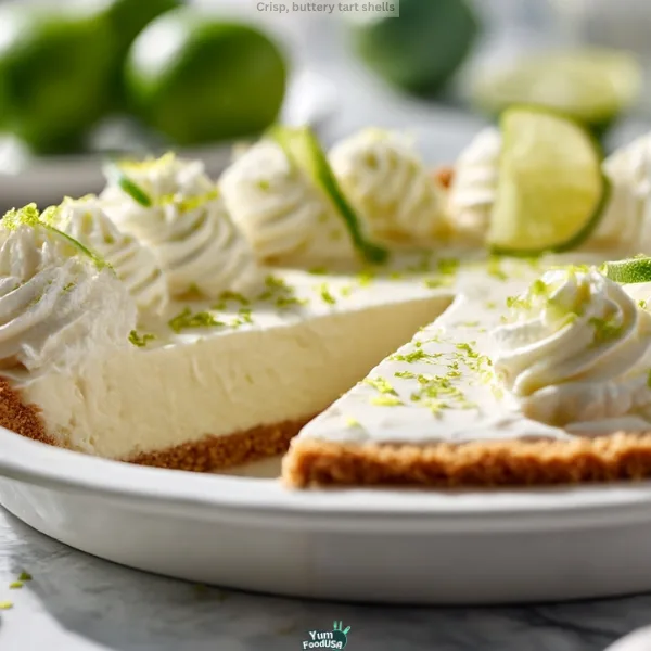 Eggless Key Lime Pie