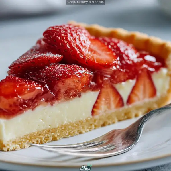 Strawberry Custard Tart