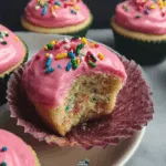 Birthday Cake Protein Cupcakes