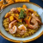 Pumpkin and Shrimp Risotto