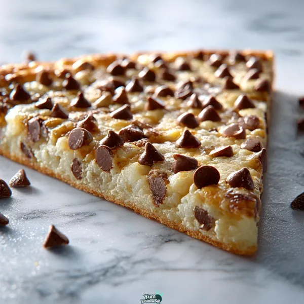 Cookie Dough Dessert Pizza