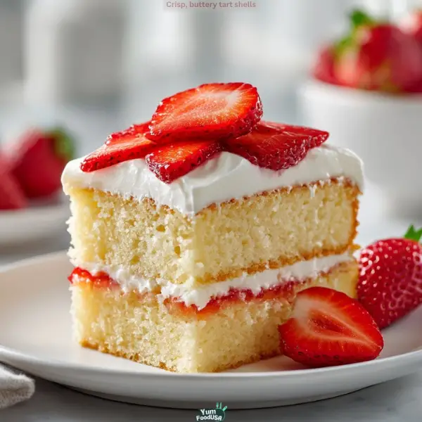 Strawberry Sponge Cake