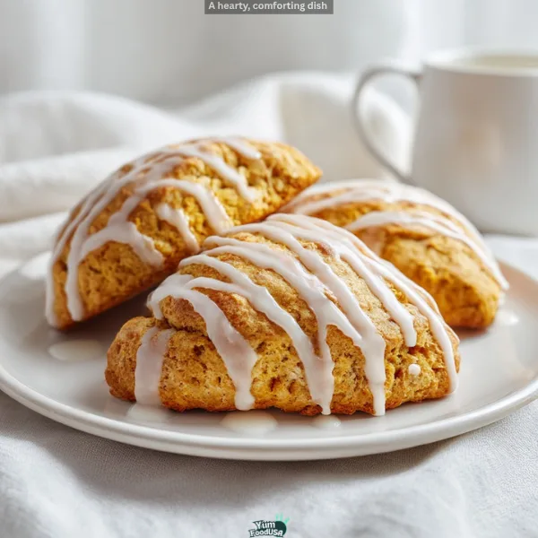 Pumpkin Scones (Starbucks Copycat)