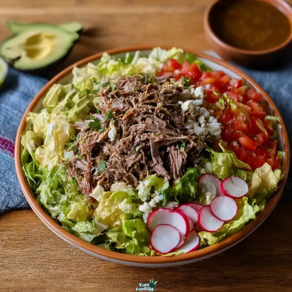 Salpicón de Res (Mexican Shredded Steak Salad)