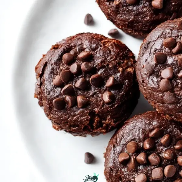 Flourless Protein Brownie Bites 2 Flourless Protein Brownie Bites