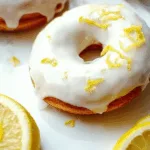 Lemon Protein Donuts