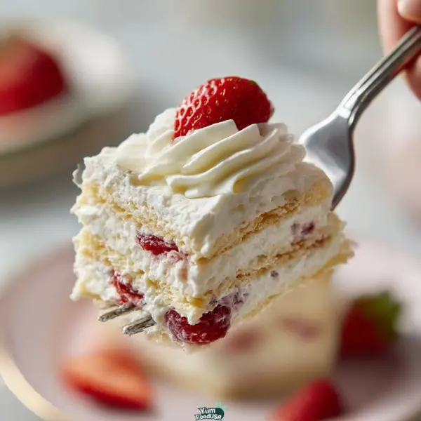 No-Bake Mixed Berry Icebox Cake