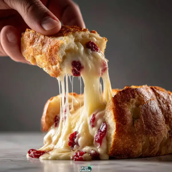 Cranberry Brie Pull-Apart Bread 2 Cranberry Brie Pull-Apart Bread