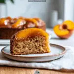Brown Sugar Peach Cake