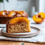 Brown Sugar Peach Cake