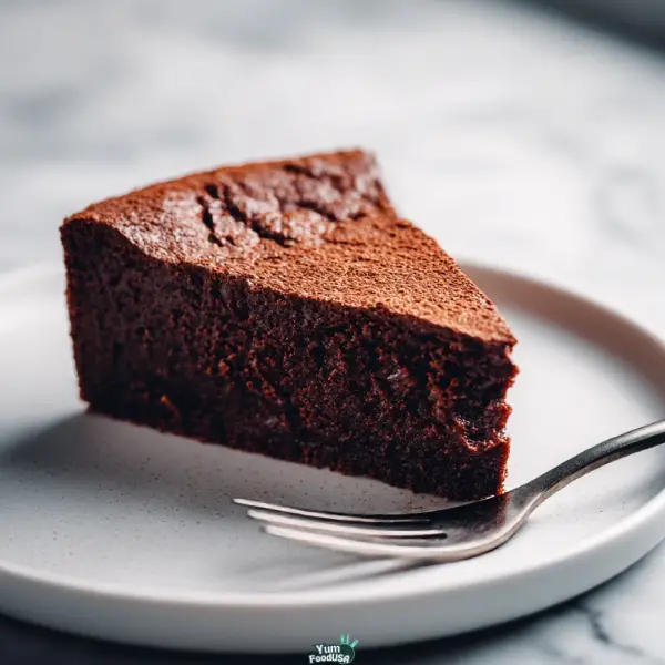 Rich & Decadent Half-Baked Chocolate Gâteau