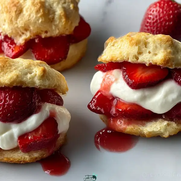 Healthy Strawberry Shortcake