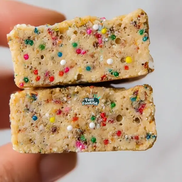 Cake Batter Protein Bars 2 Cake Batter Protein Bars