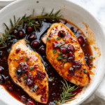 Skillet Orange Cranberry Chicken