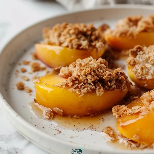 Easy Baked Peaches