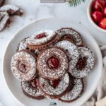 Black Forest Christmas Sandwich Cookies