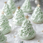Christmas Tree Meringues