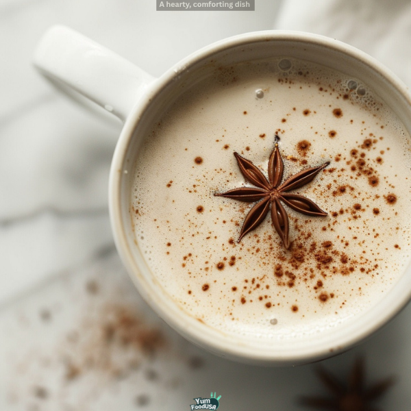 Chai-Spiced Coconut Milk with Ginger & Dates