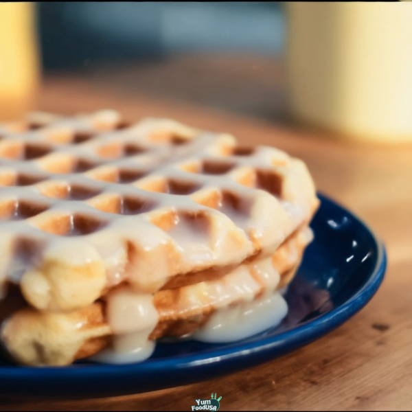 Glaze Donut Waffles