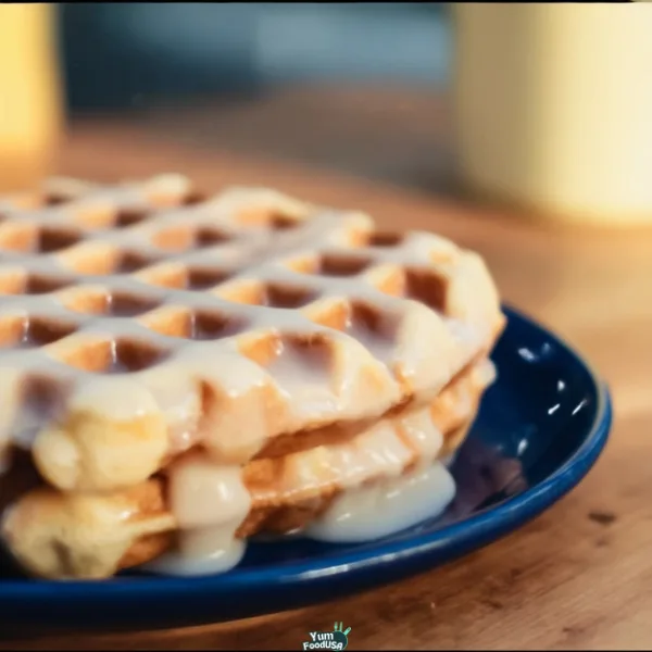 Glaze Donut Waffles