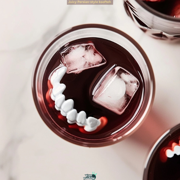 Dark Cherry Vampire Mocktail