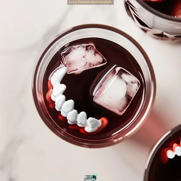 Dark Cherry Vampire Mocktail