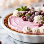 Cranberry Mousse Pie