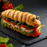 Snakewich with Venom Sauce Delight