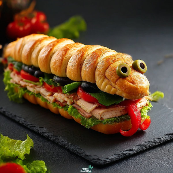 Snakewich with Venom Sauce Delight