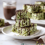 Pistachio Krispie Treats
