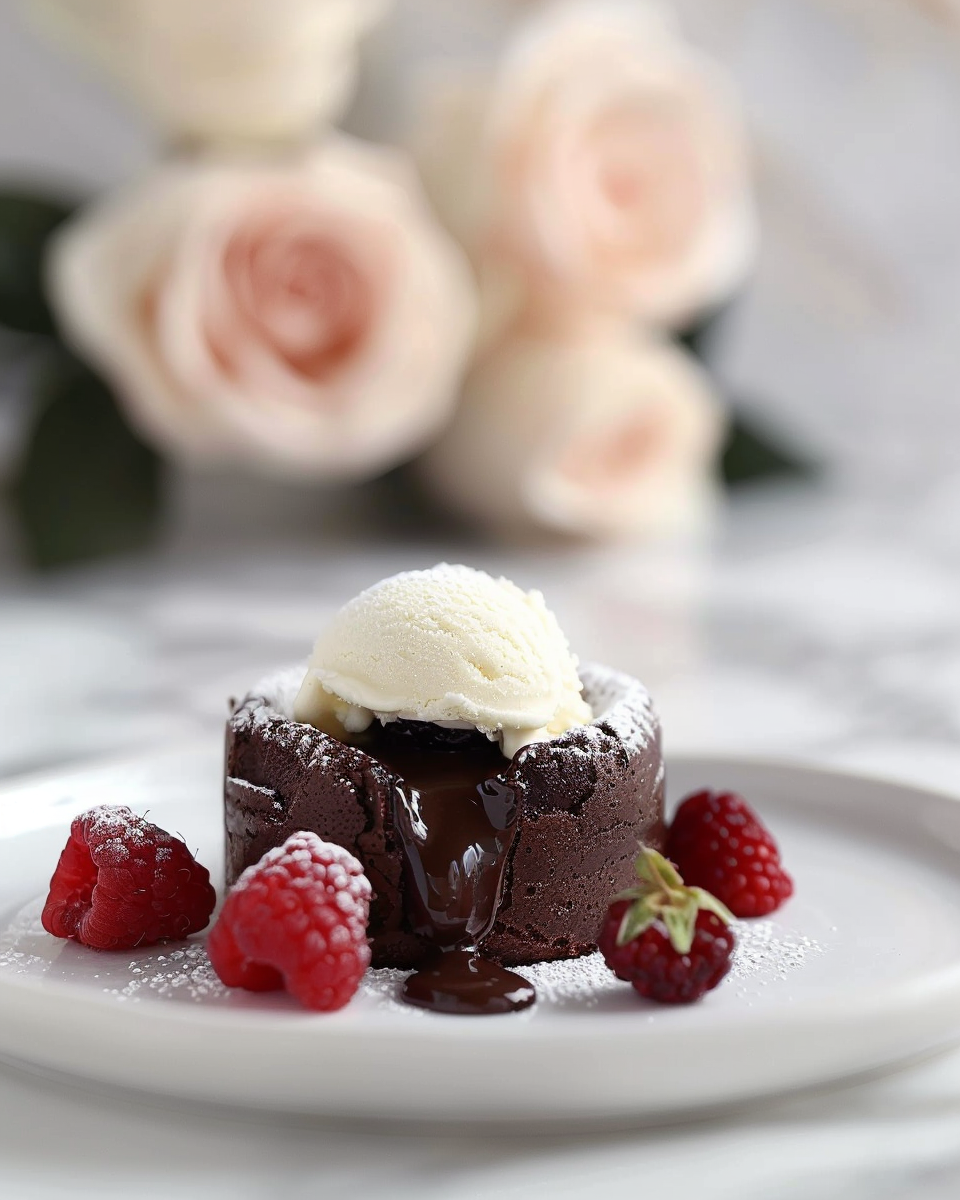 Chocolate Lava Cakes (Molten Center Dessert)