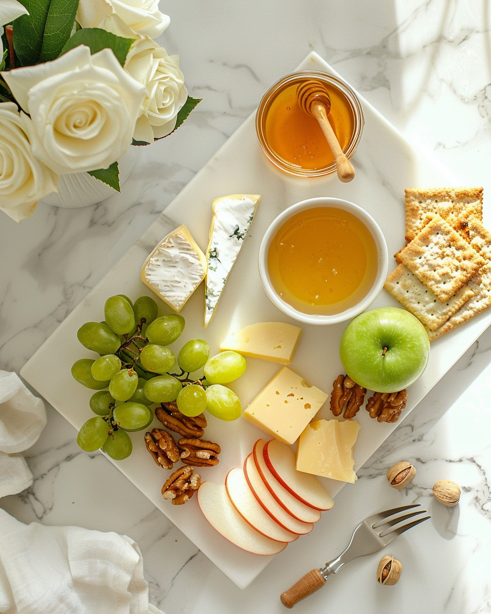 New Year’s Eve Cheese Board Ideas (Easy Party Platter) - Recipe Image