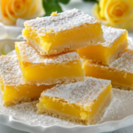 Classic Lemon Bars with Shortbread Crust