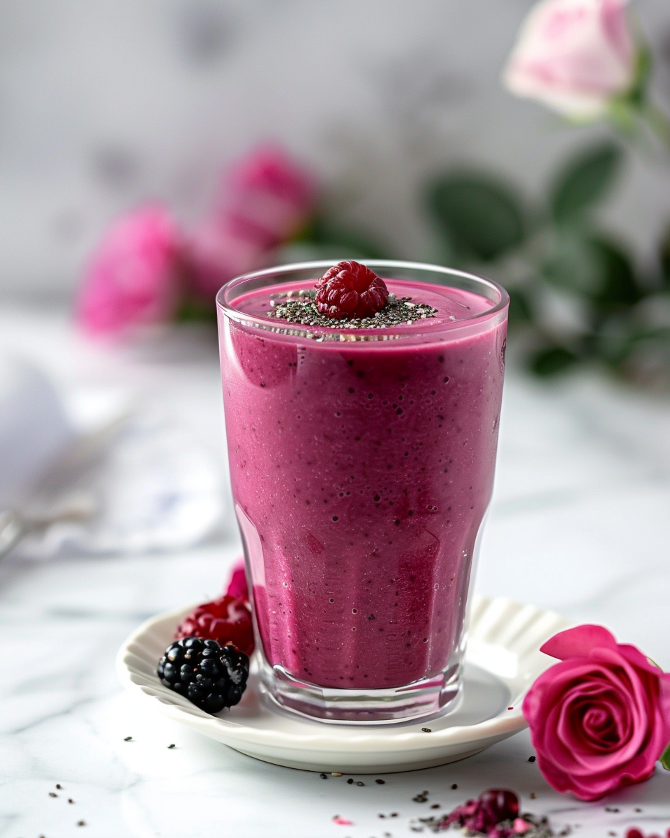 Healthy Breakfast Smoothie (Post-Holiday Reset Drink) - Recipe Image