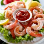 Classic Shrimp Cocktail Platter (New Year’s Appetizer)