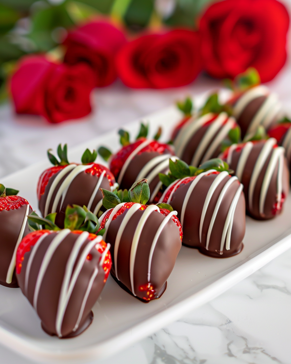 Chocolate Covered Strawberries (Easy Elegant Dessert)