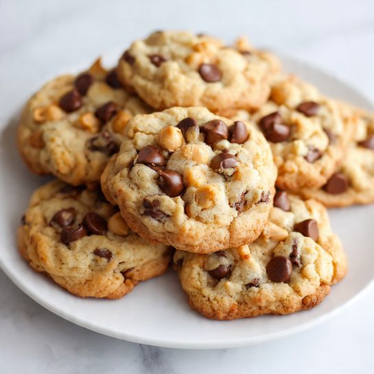 Peanut Butter Chocolate Chip Yogurt Cookies (Soft & Healthy Treats) 6 Peanut Butter Chocolate Chip Yogurt Cookies (Soft & Healthy Treats) - Recipe Image