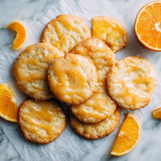 Cardamom Shortbread Cookies with Zesty Orange Glaze 5 Cardamom Shortbread Cookies with Zesty Orange Glaze - Recipe Image