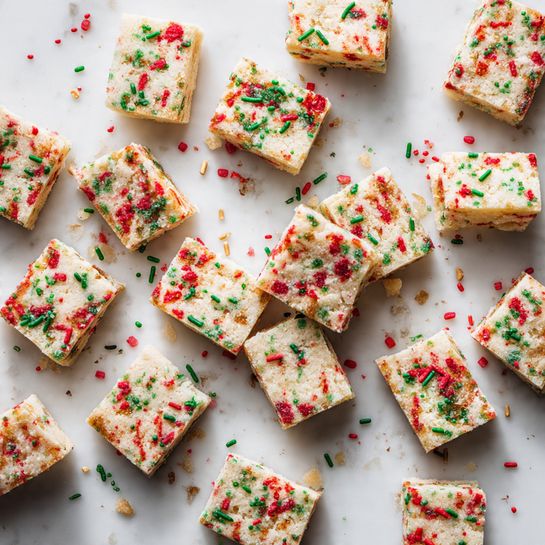 Christmas Shortbread Sugar Cookie Bites (Easy Festive Holiday Treats) 5 Christmas Shortbread Sugar Cookie Bites (Easy Festive Holiday Treats) - Recipe Image