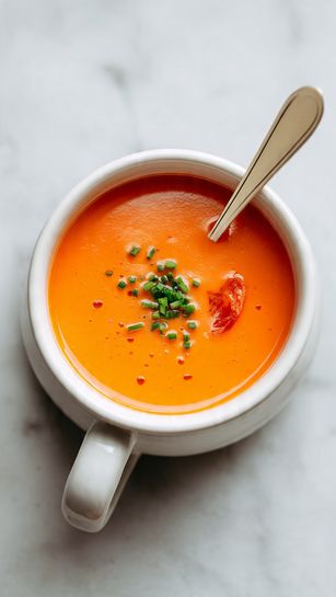 Tomato Egg Drop Soup 5 Tomato Egg Drop Soup - Recipe Image