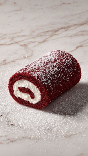 Red Velvet Cake Roll