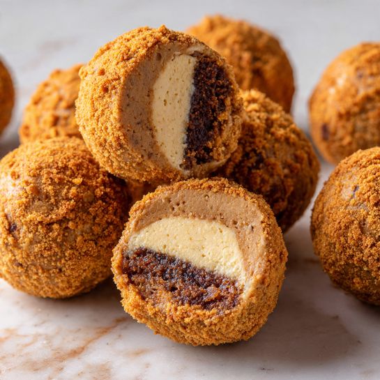 Biscoff Cheesecake Protein Balls